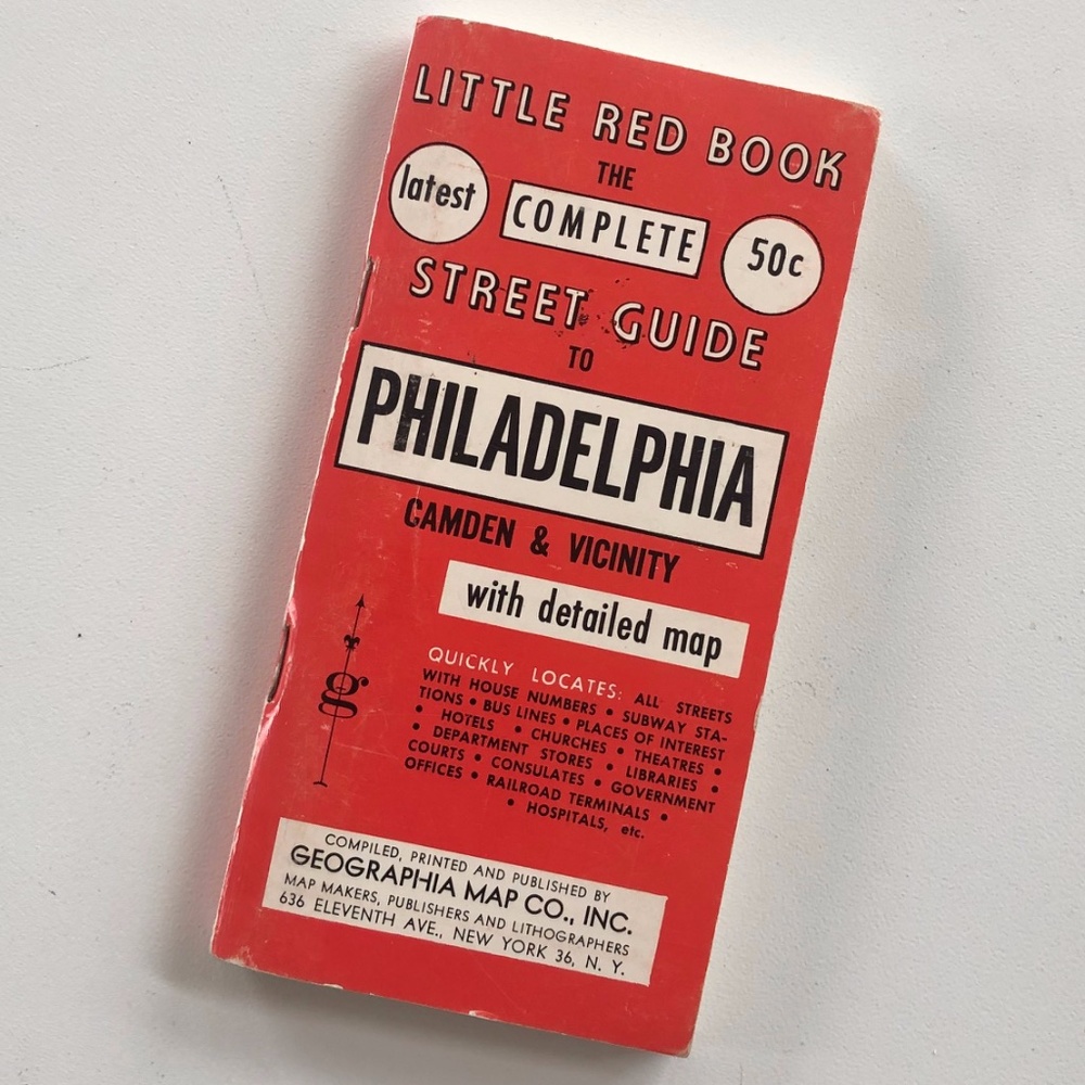 The Little Red Book, Street Guide to Philadelphia